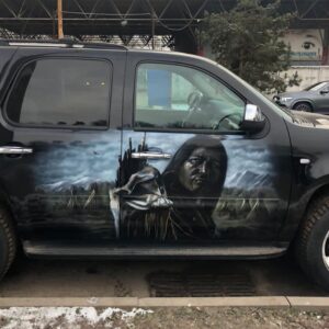 аерографія на авто у Львові